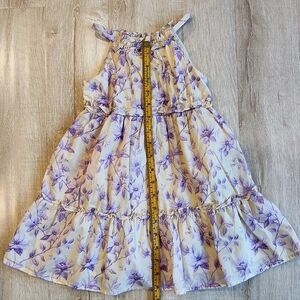 Janie and Jack Purple Floral Dress